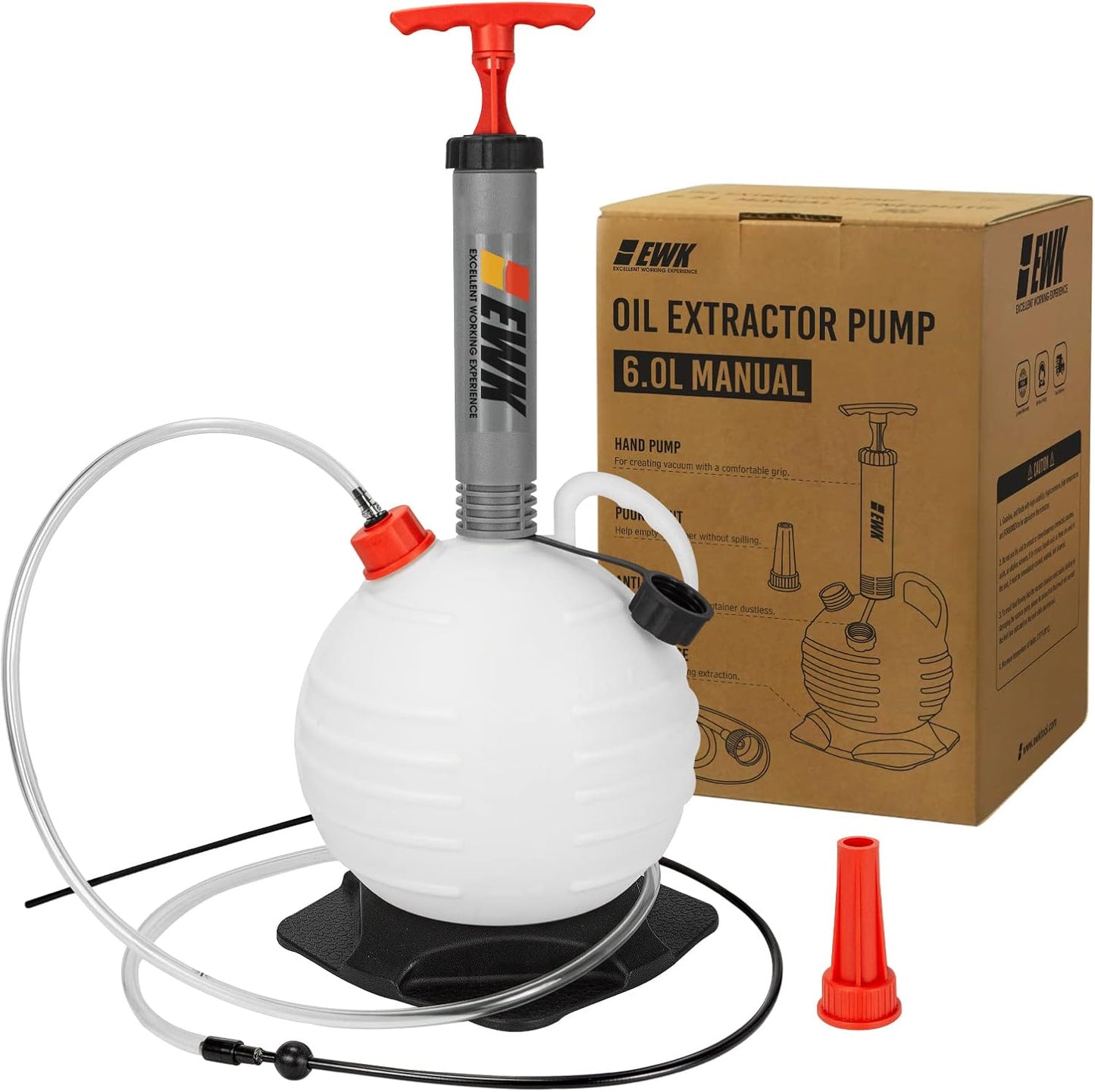 EWK 6L Vacuum Oil Extractor for Mess-Free Fluid Changes