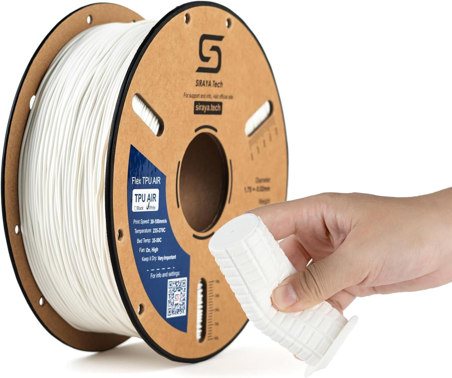 Siraya Tech Flex TPU Air - Lightweight Flexible 3D Filament
