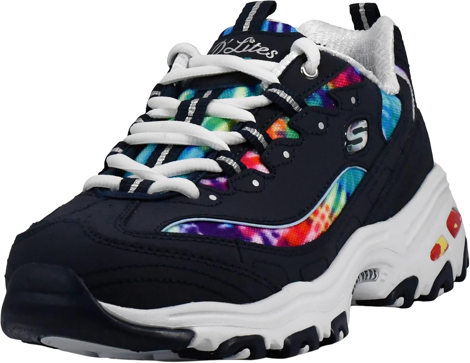 Skechers Women's D'Lites Summer Fiesta Sneaker for Comfort
