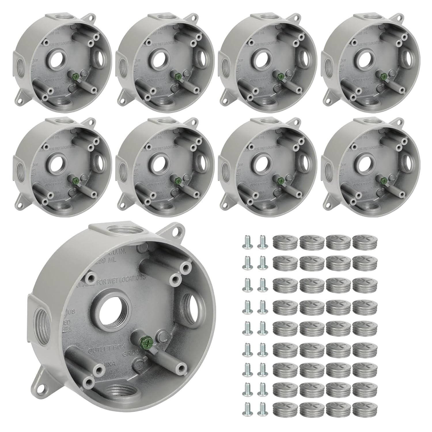 Round Outdoor Electrical Box for Safe and Reliable Installations