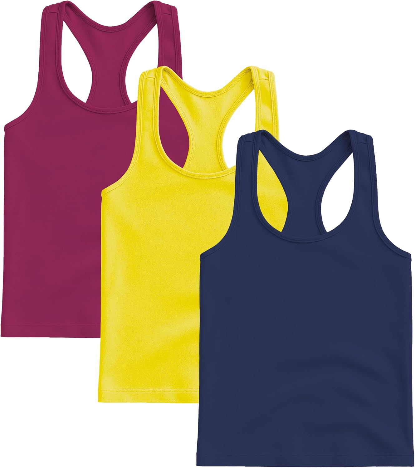 Kurve Premium Girls Seamless Supersoft Racerback Tank Top