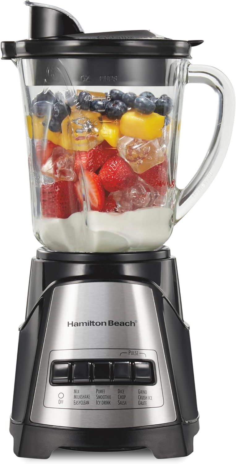 Hamilton Beach Wave Action Blender - Crush Ice Effortlessly