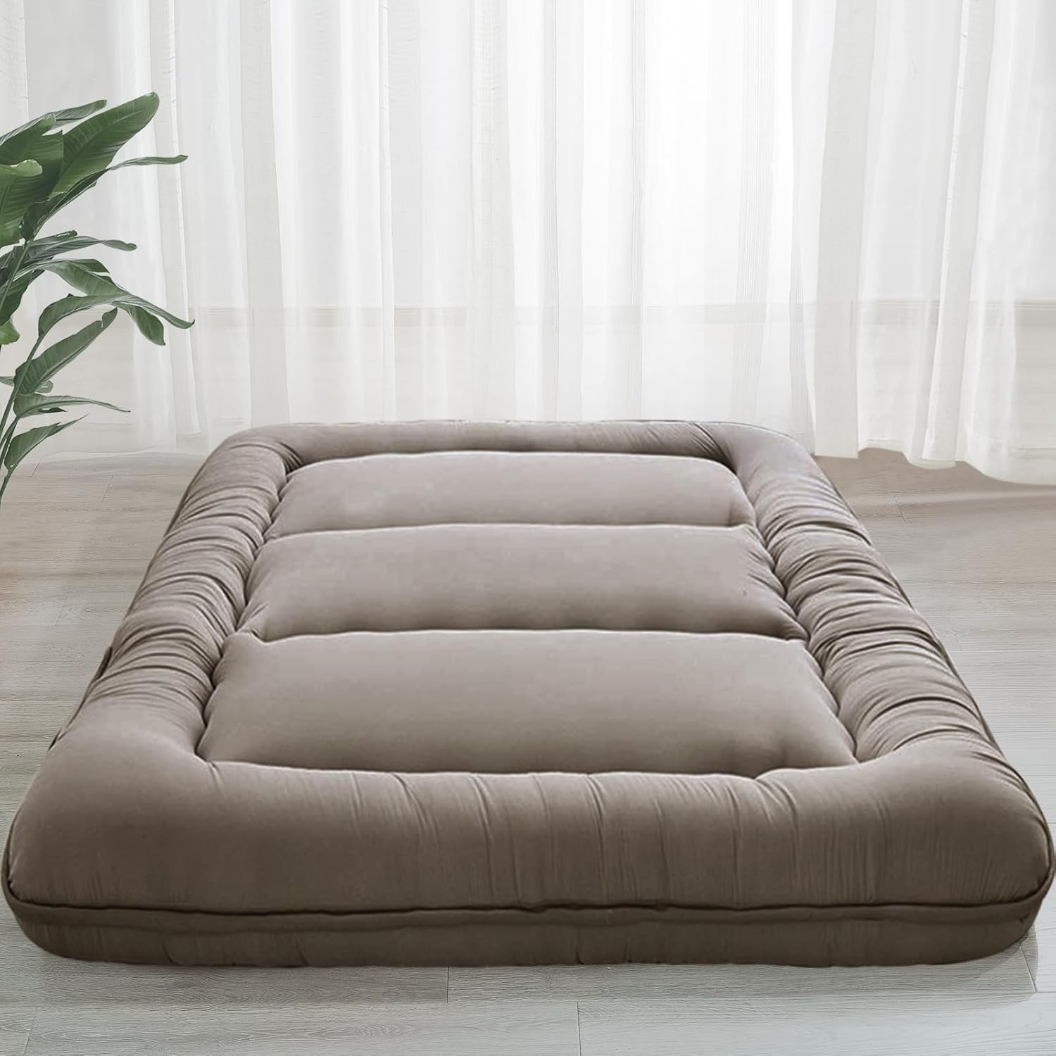 MAXYOYO 6 Inch Extra Thick Japanese Floor Mattress for Comfort