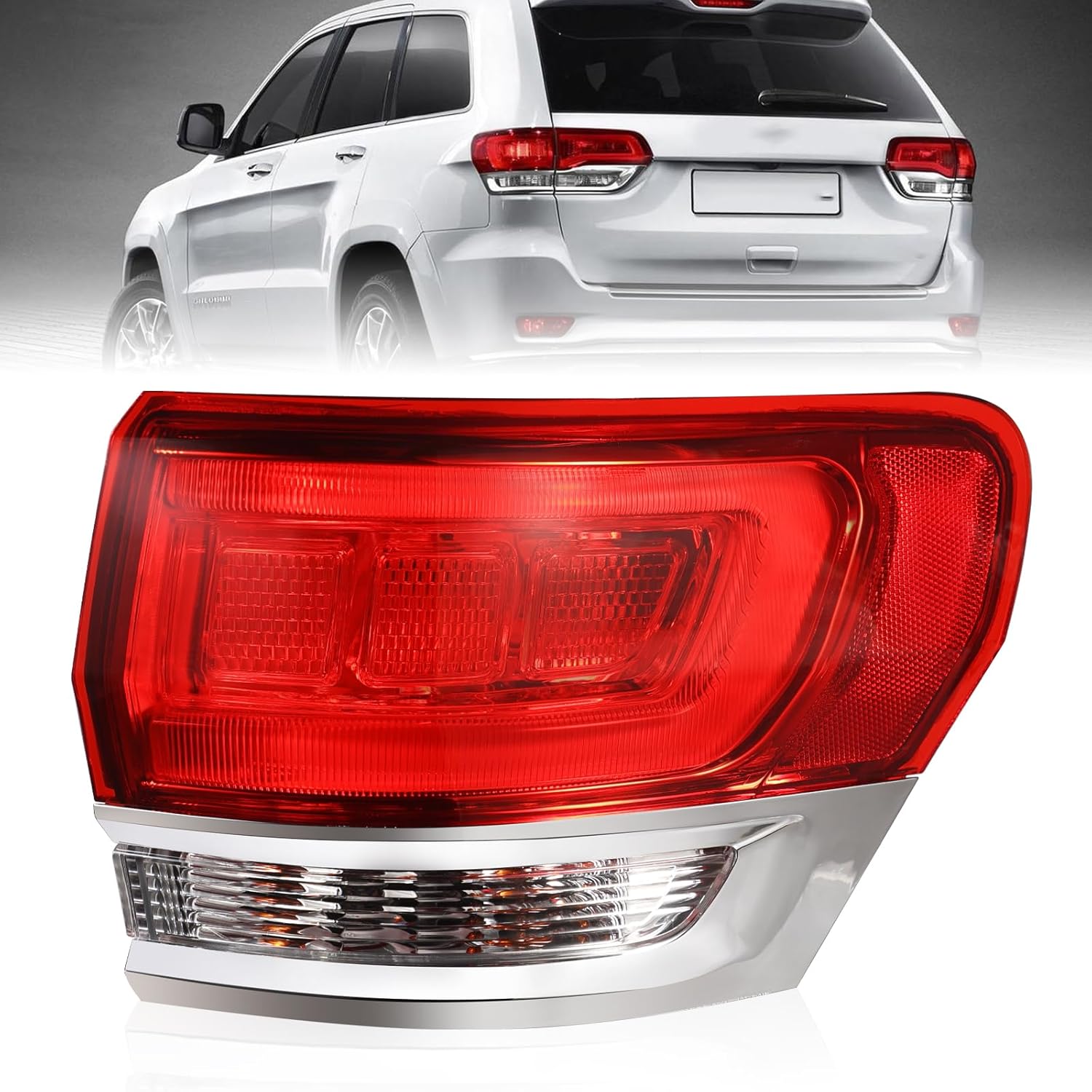 Boine Tail Light for 2014-2021 Jeep Grand Cherokee Models