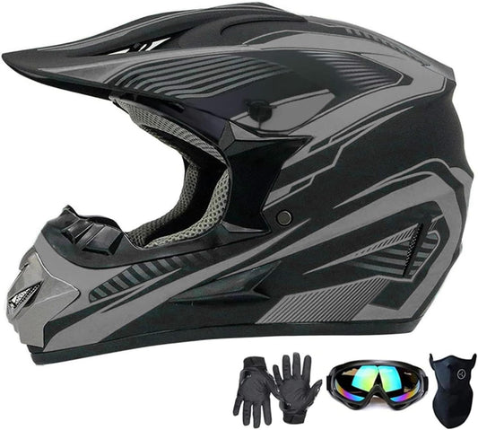 Motocross Helmet for Youth & Adult ATV Dirt Bike Safety Gear