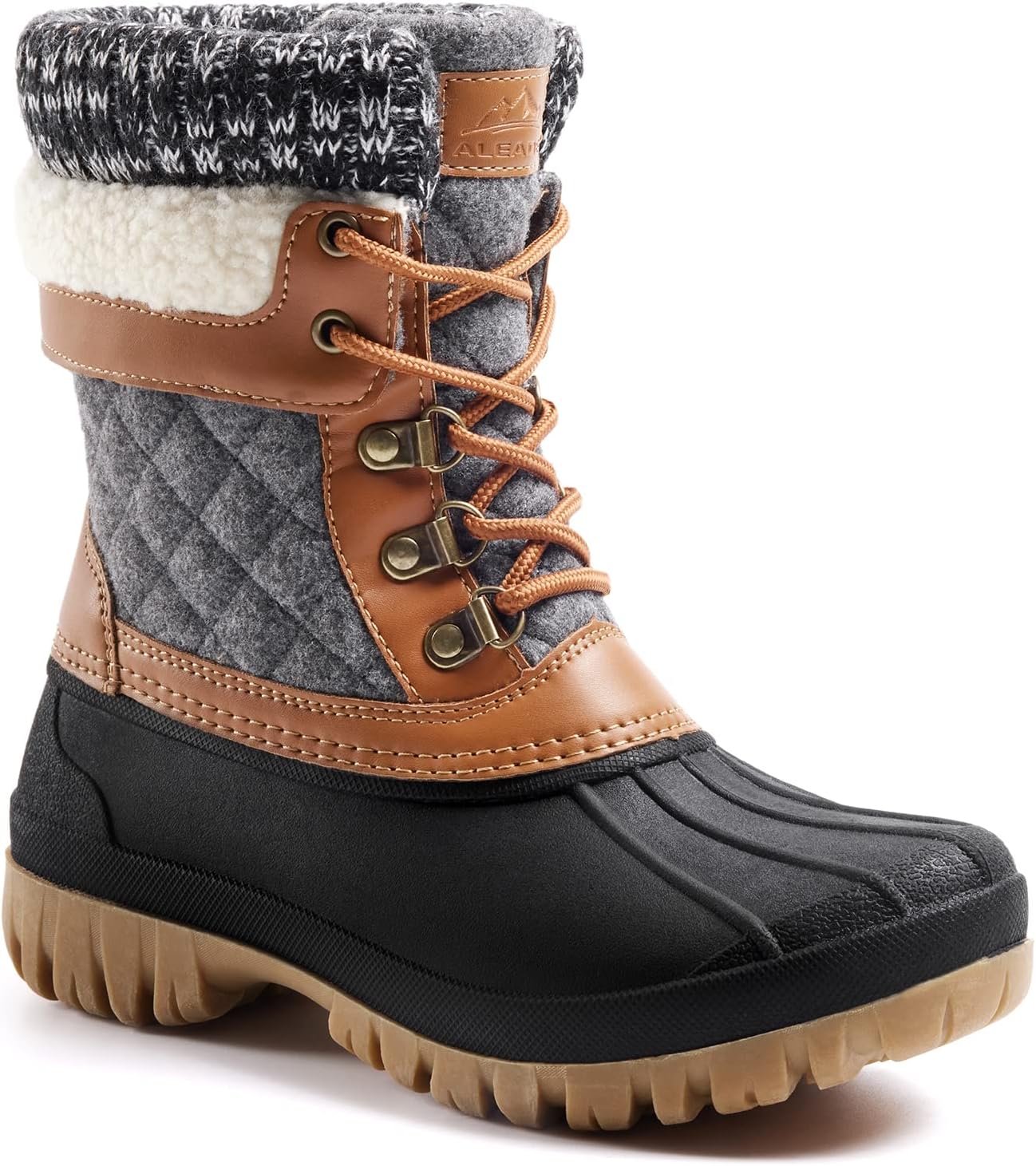 ALEADER Womens Winter Snow Boots for Cold Weather Adventures
