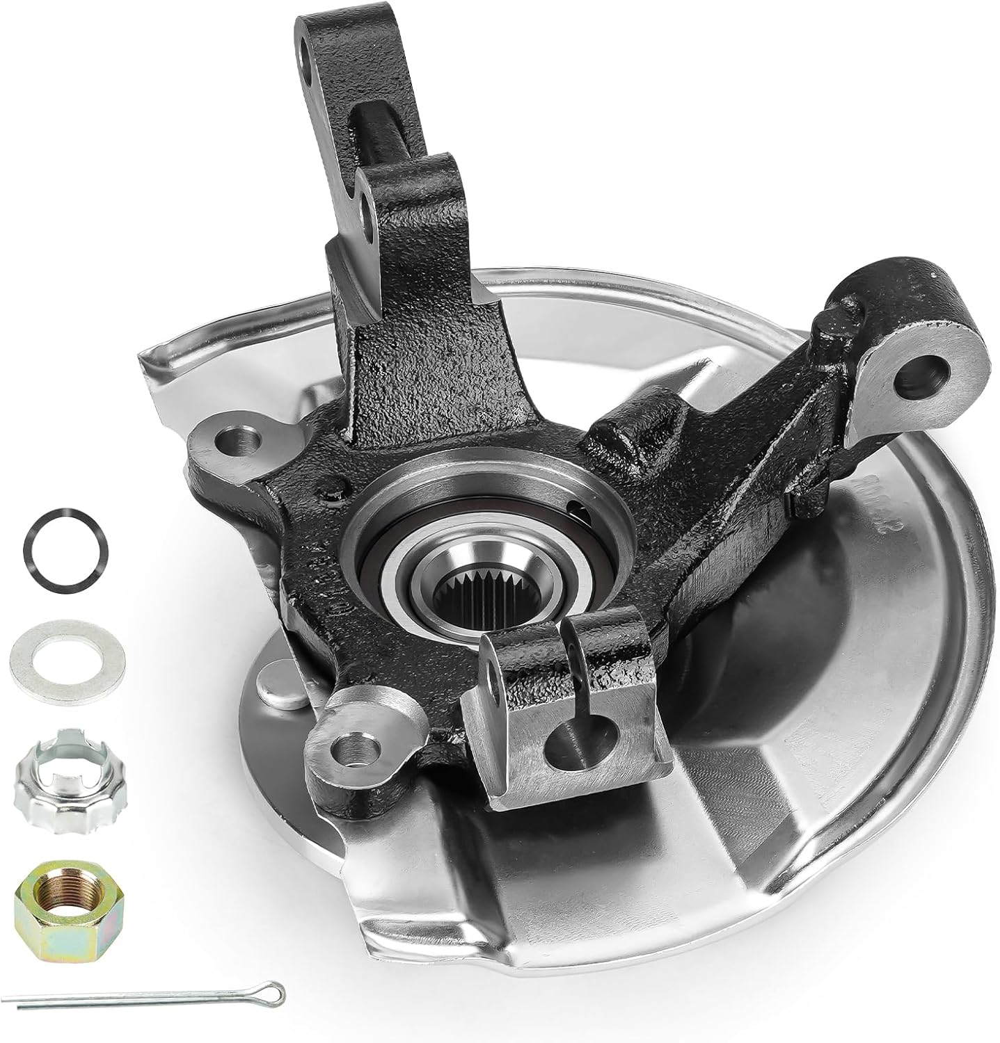 Front Steering Knuckle & Wheel Bearing Hub Assembly for Jeep