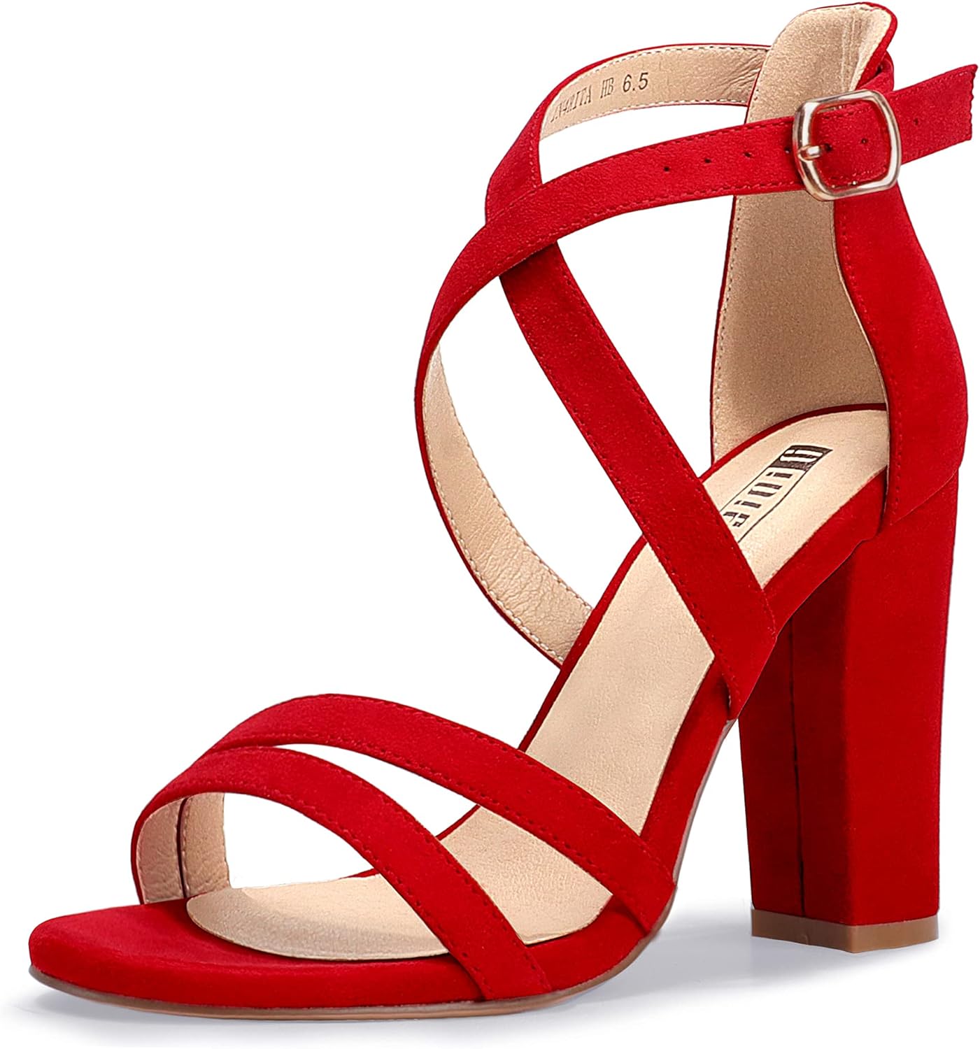 IDIFU Women's Chunky High Heel Sandal for Every Occasion