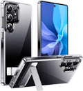 Samsung Galaxy S24 Ultra Clear Case with Hidden Kickstand - Slim