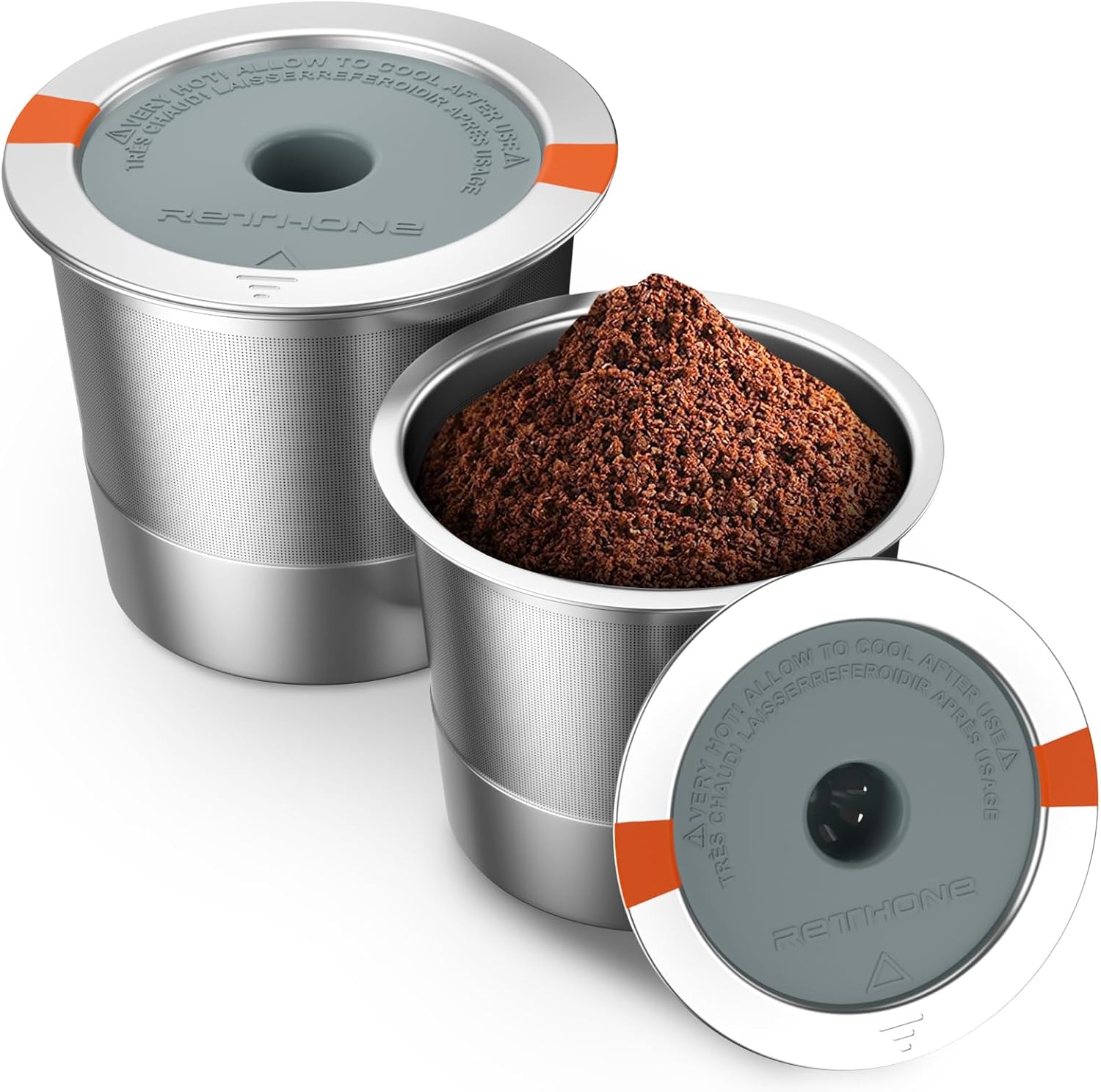 Stainless Steel Reusable K Cups - Brew Fresh Coffee!