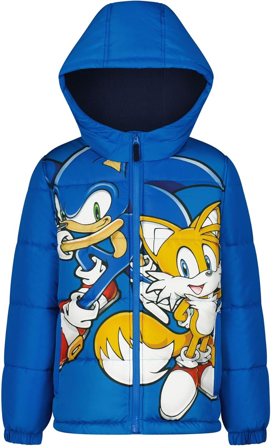 Sonic the Hedgehog Boys Heavyweight Puffer Hooded Jacket