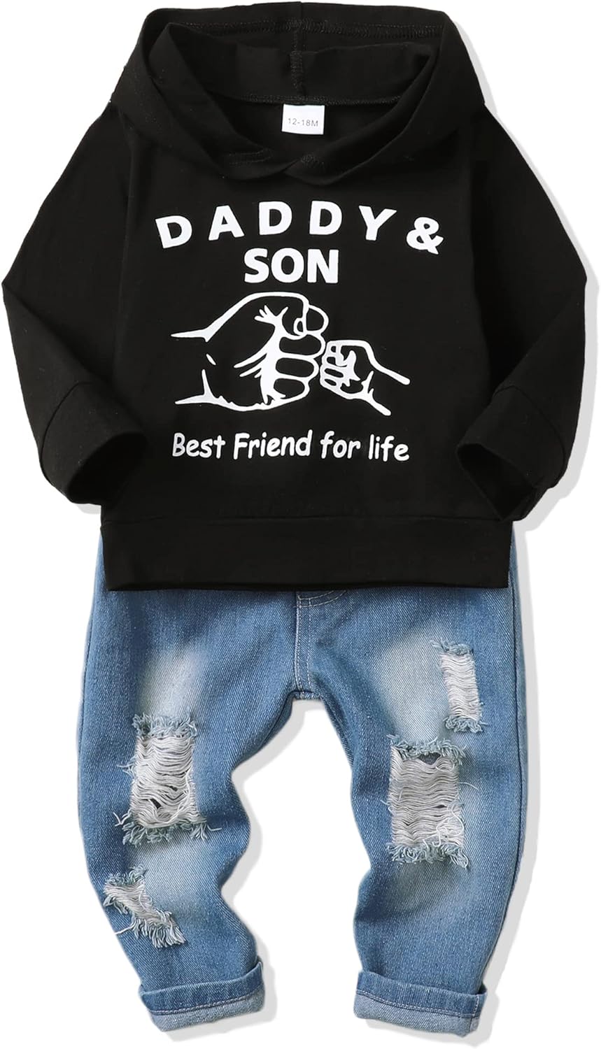 NZRVAWS Baby Boy Clothes Toddler Outfit for Fall and Winter