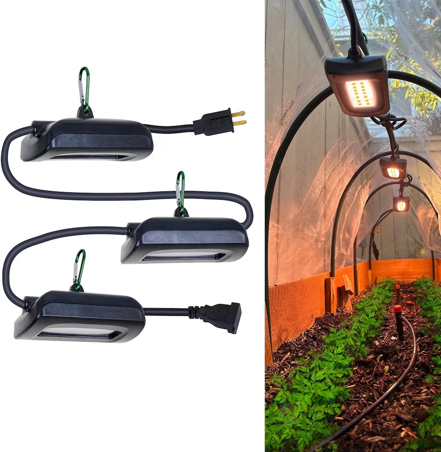 Owleye 12FT Linkable LED Grow Lights - Full Spectrum