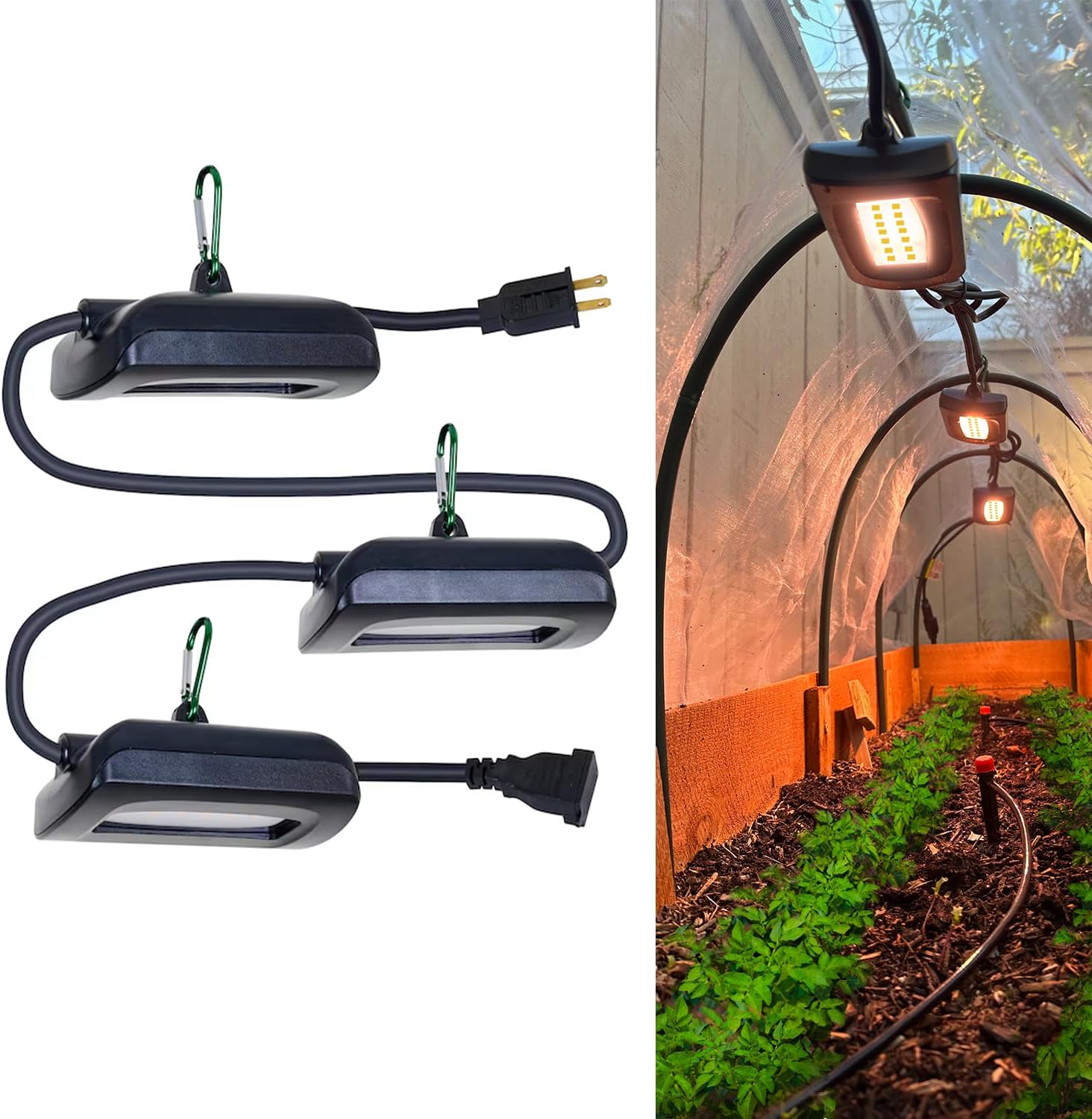 Owleye 12FT Linkable LED Grow Lights - Full Spectrum