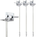Ground Anchors Screw In Set of 4, 6, 8 with Brackets and Drill Bit