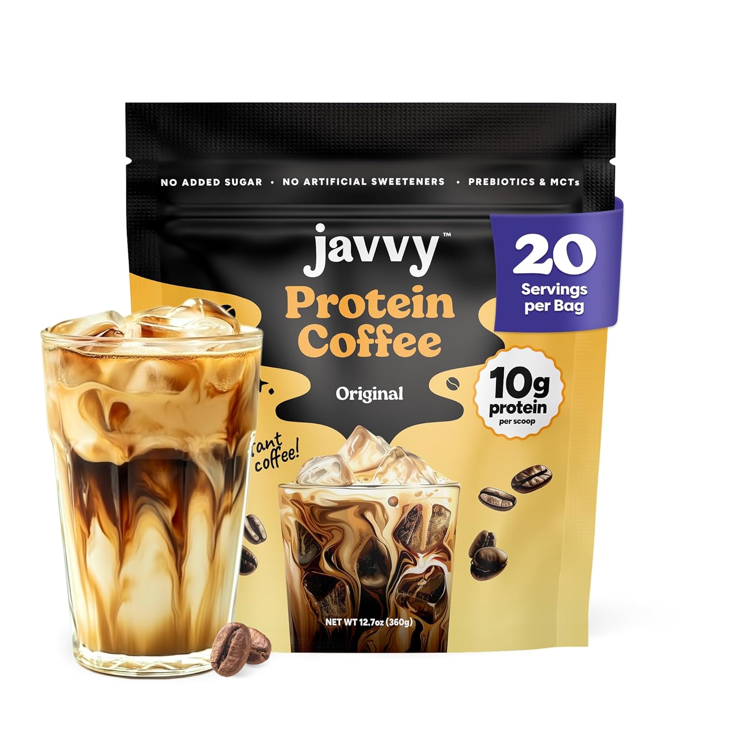 Original Protein Iced Coffee - Premium Whey Protein Blend