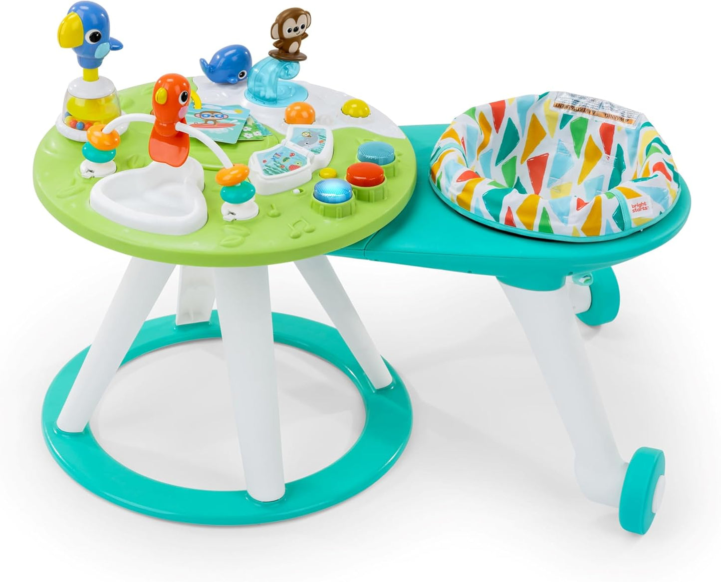 Bright Starts 2-in-1 Baby Walker - Tropic Cool