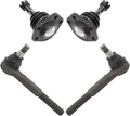 TRQ Front Steering & Suspension Kit for Chevrolet GMC - 4 Piece OE Fit