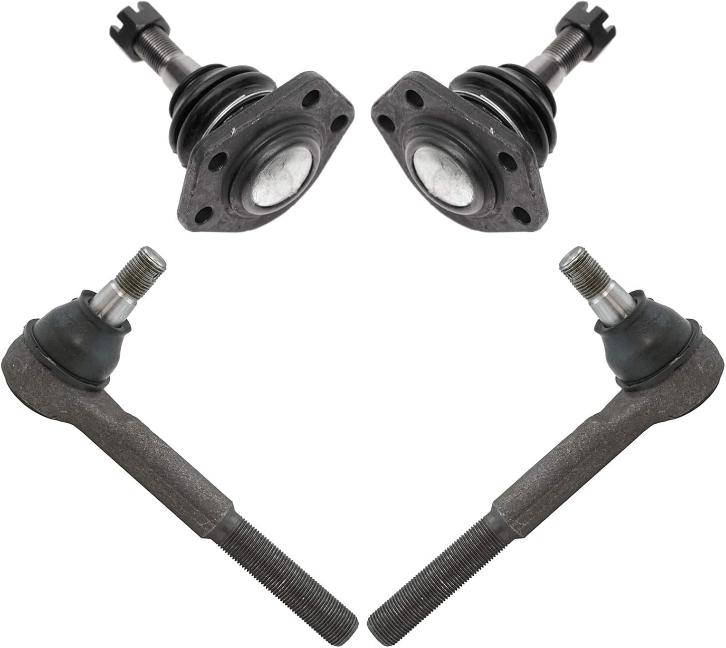 TRQ Front Steering & Suspension Kit for Chevrolet GMC Vehicles