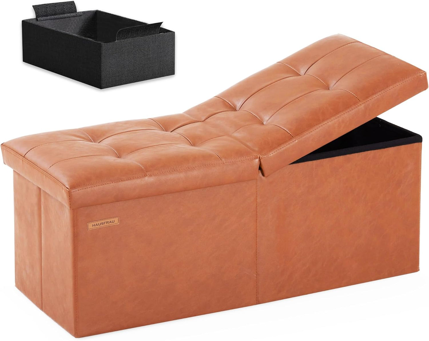 Stylish 31.5 Inches Ottoman with Storage for Any Room