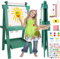 Deluxe Foldable All-in-1 Toddler Easel for Kids Ages 3-8