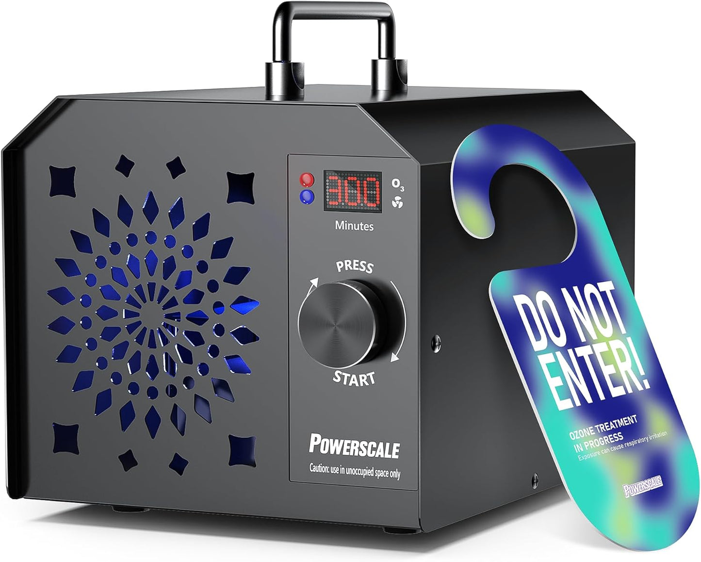 PowerScale Ozone Generator 90,000mg/h for Home and Car Odor Removal
