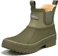Women's Saltwater Winter Rain Boots Waterproof Chelsea - Warm