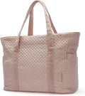 BAGSMART Large Tote Bag: Yoga Mat Buckle, Versatile Style