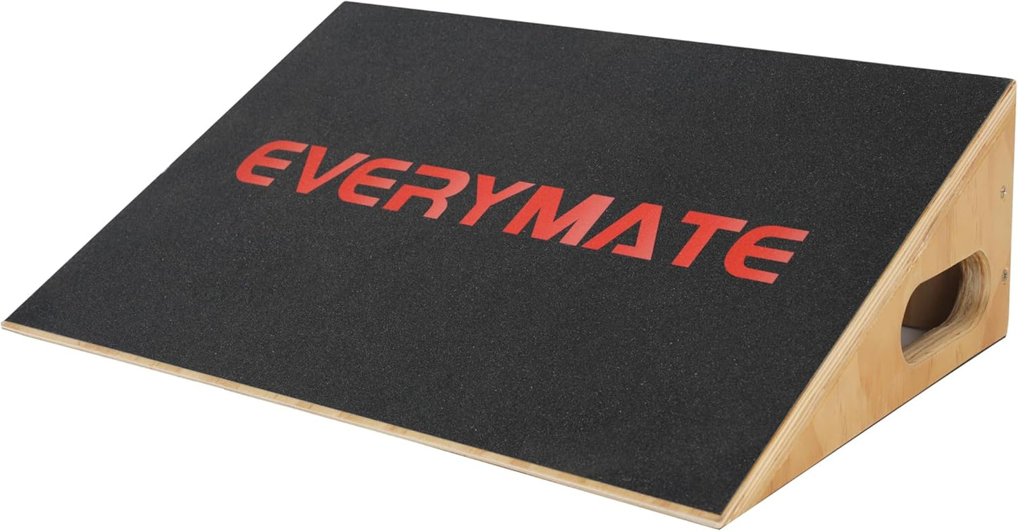 Slant Board Calf Stretcher for Weightlifting and Stretching