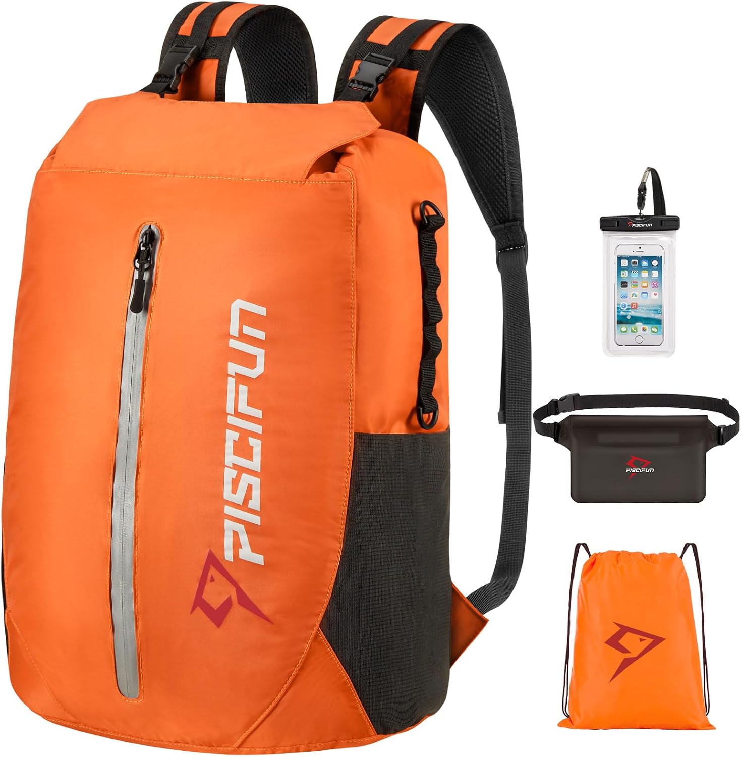 Piscifun Dry Bag Waterproof Backpack for Kayaking and Boating