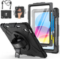 Miesherk iPad Case 10th Gen with 360 Rotate Stand & Protection