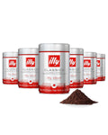 Illy Ground Espresso Coffee Classico Medium Roast - Smooth & Balanced