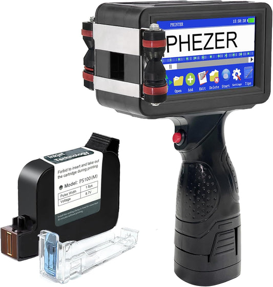 P16 Handheld Inkjet Printer: Fast, Precise, Multifunctional!