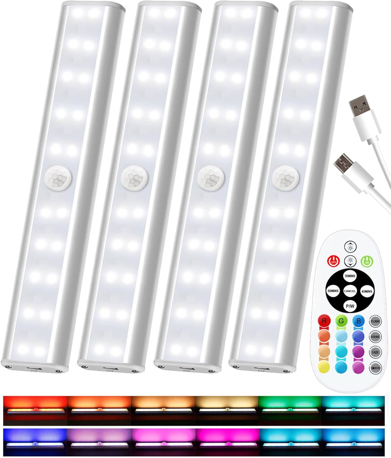 SZOKLED Under Cabinet Lights Wireless for Kitchen and More
