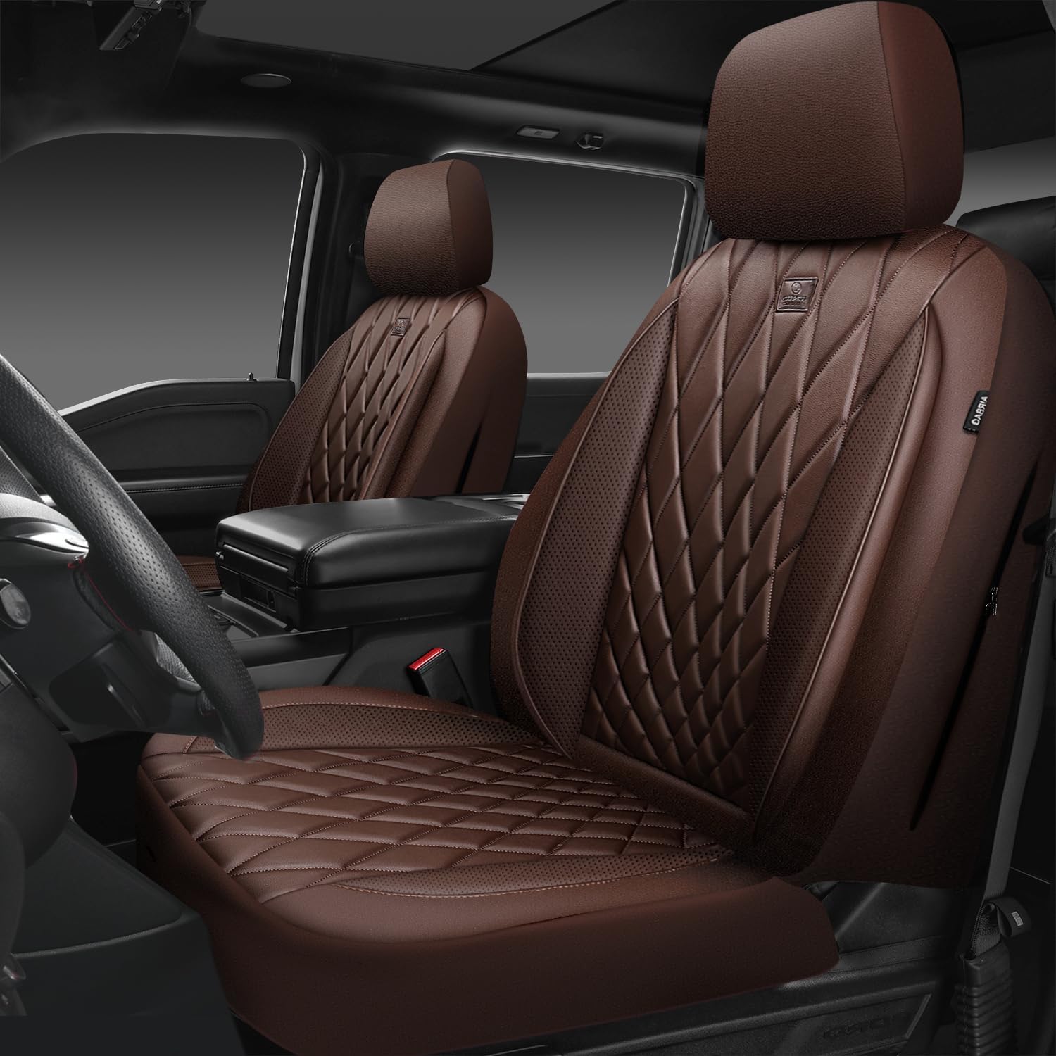 Luxury Faux PU Leather Car Seat Covers for SUVs and Trucks