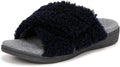 Vionic womens Relax II Slides for Women - Plush Orthotic Comfort