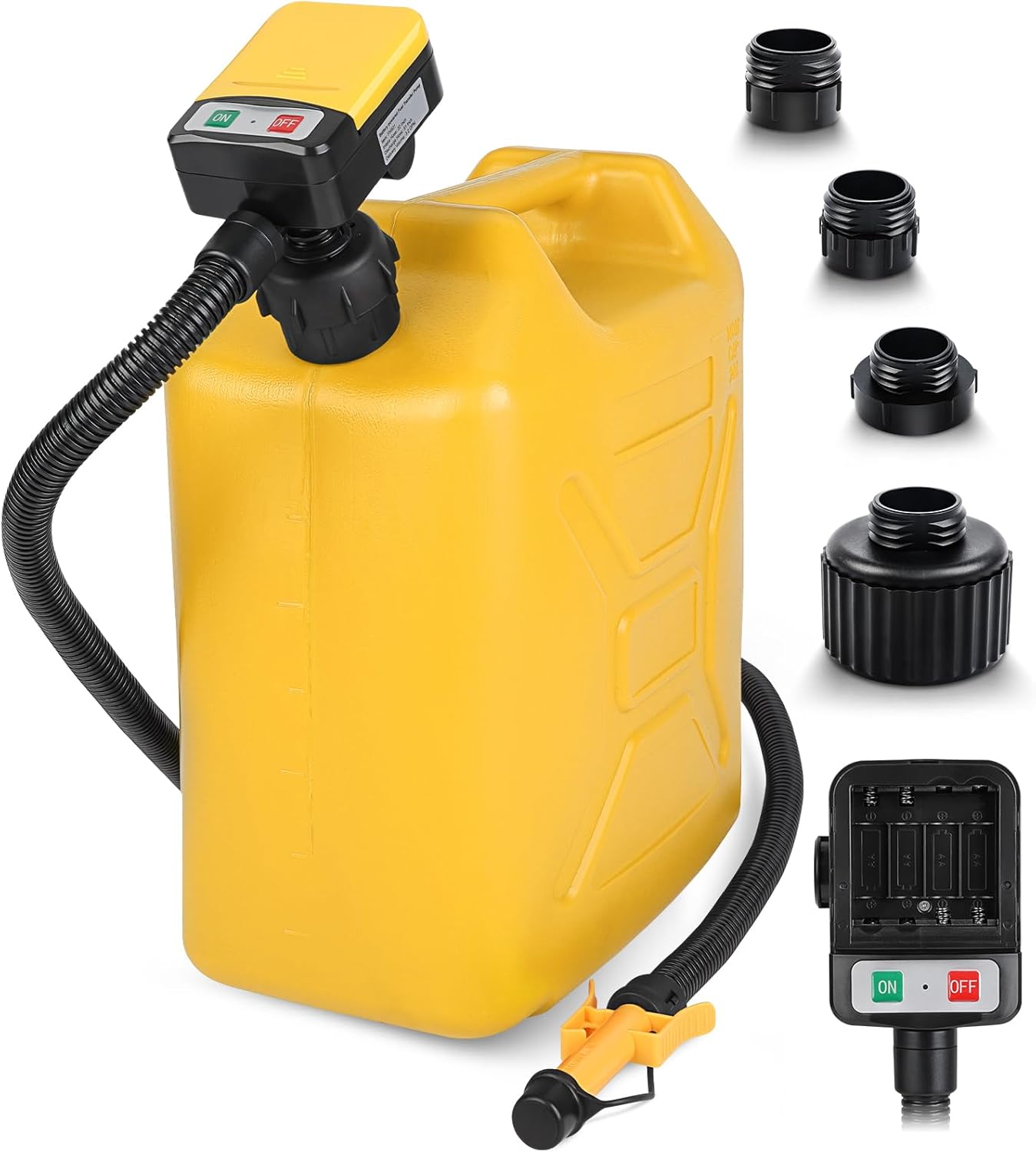 Fuel Transfer Pump with Auto-stop Sensor for Easy Refueling