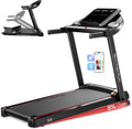 RHYTHM FUN 8.0 MPH Treadmill for Home Running and Walking - Foldable