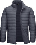 TACVASEN Men's Lightweight Puffer Jacket - Warm, Packable Winter Coat