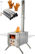 304 Stainless Steel Hot Tent Stove - Efficient Camping Companion