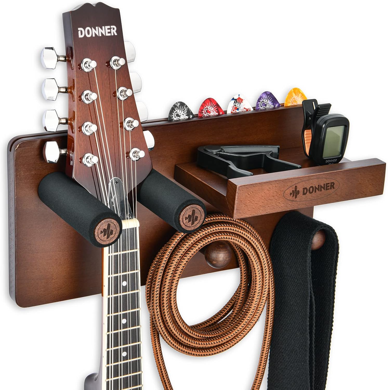 Organize with Style: Donner Guitar Wall Mount