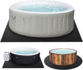 100x100 in Hot Tub Mat - Durable Non-Slip Spa Floor Protector