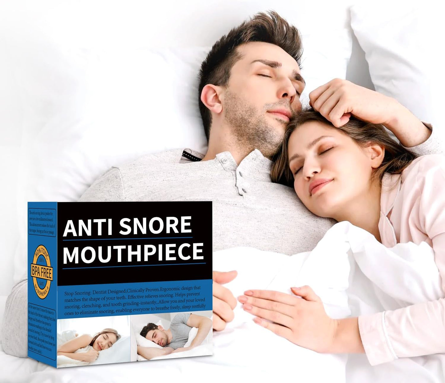 Anti-snoring Device for Men and Women - Snore Stopper Solution