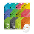 Celavi Essence Facial Sheet Mask Variety Set - Hydrating 48 Pack