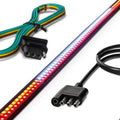True Mods 60ft LED Tailgate Light Bar for Trucks - Sequential Signals