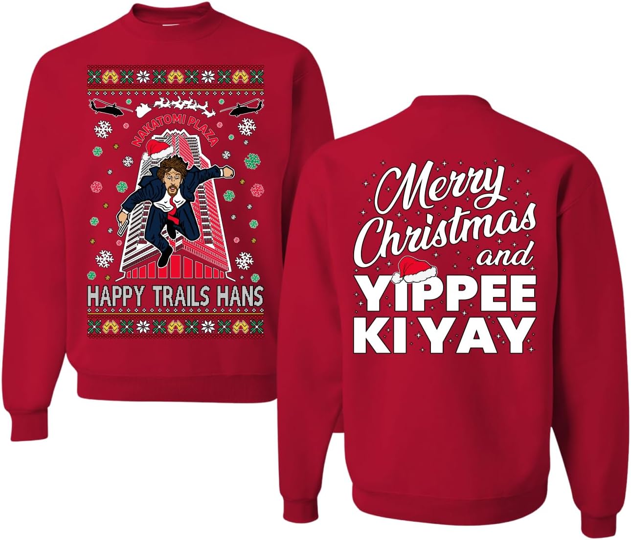 Nakatomi Plaza Christmas Party Ugly Sweater for Everyone