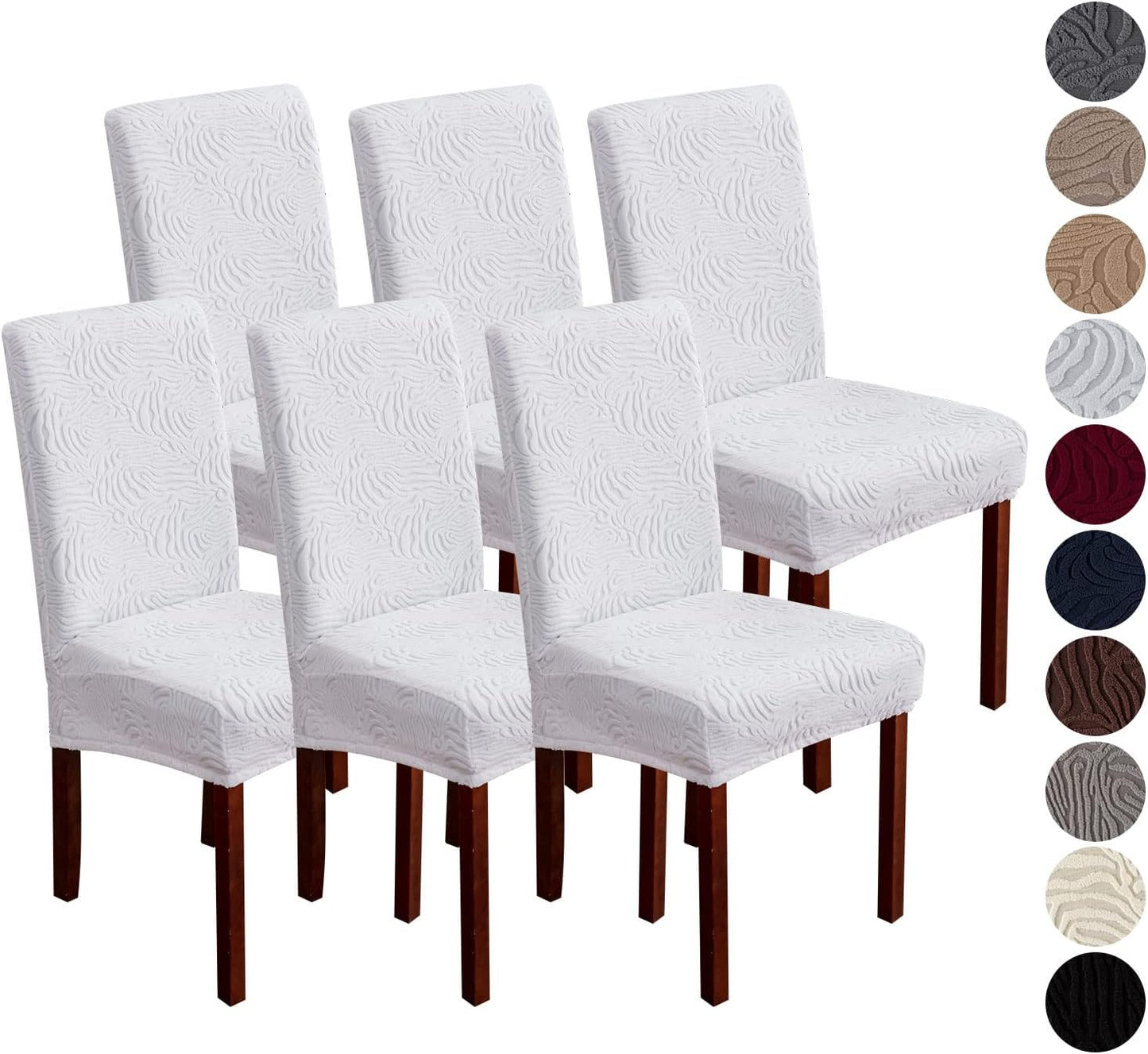 Stretch Dining Chair Covers for Kitchen and Dining Room Use
