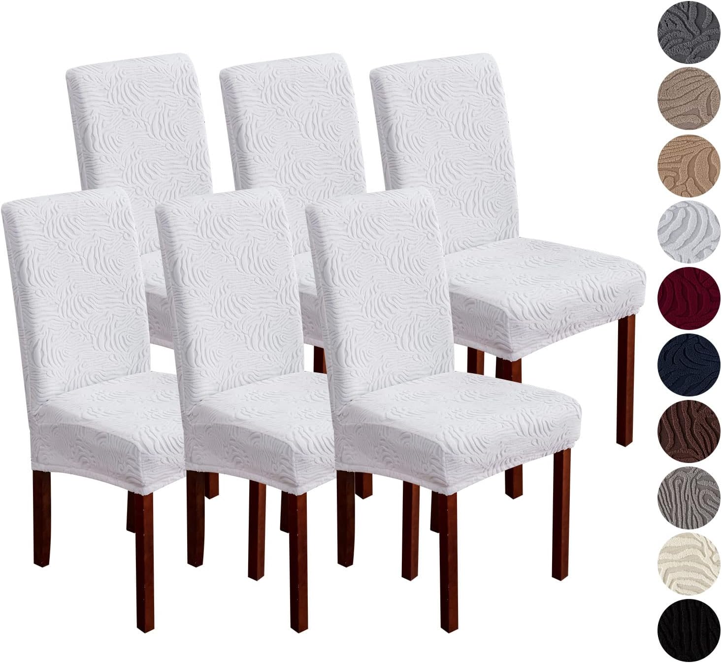 Stretch Dining Chair Covers for Kitchen and Dining Room Use