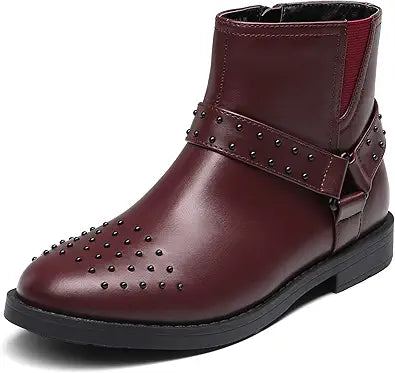 DREAM PAIRS Girls Ankle Fashion Boots for Little and Big Kids
