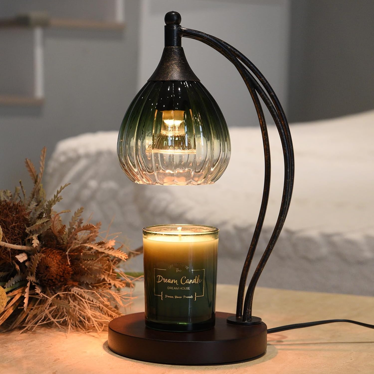 Candle Warmer Lamp with Timer and Dimmer for Scented Candles
